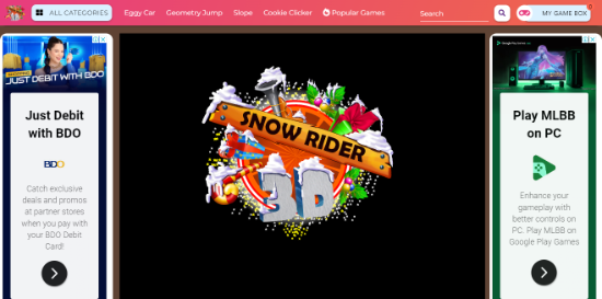 Play Snow Rider 3D unblocked Via Proxy Servers