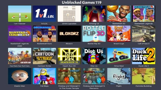 Top Platforms Like Unblocked Games 119