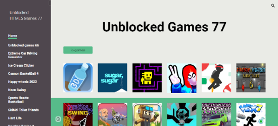 What is Unblocked Games 77